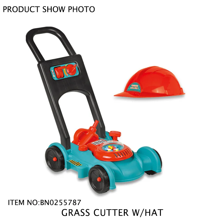 plastic lawn mower toy