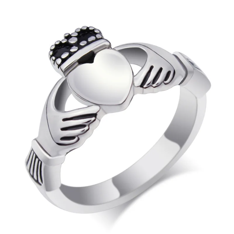 get quotations vintage claddagh ring for women wedding jewelry stainless steel heart crown ring free shipping - Cheap Vintage Wedding Rings get quotations vintage claddagh ring for women wedding jewelry stainless steel heart crown ring free shipping - Cheap Vintage Wedding Rings
