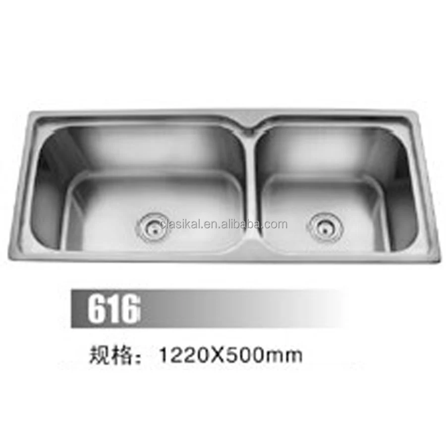 High Quality Best Discount Double Bowl Big Size Upc Bathroom Sink