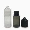 PET new version 30ml short V3 e-liquid e juice plastic bottle with child proof tip