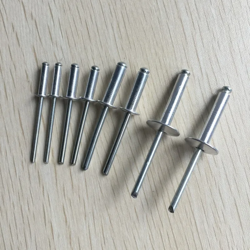 Peel Type Domed Head Aluminum Steel Rivets Waterproof Pop Blind Rivet
