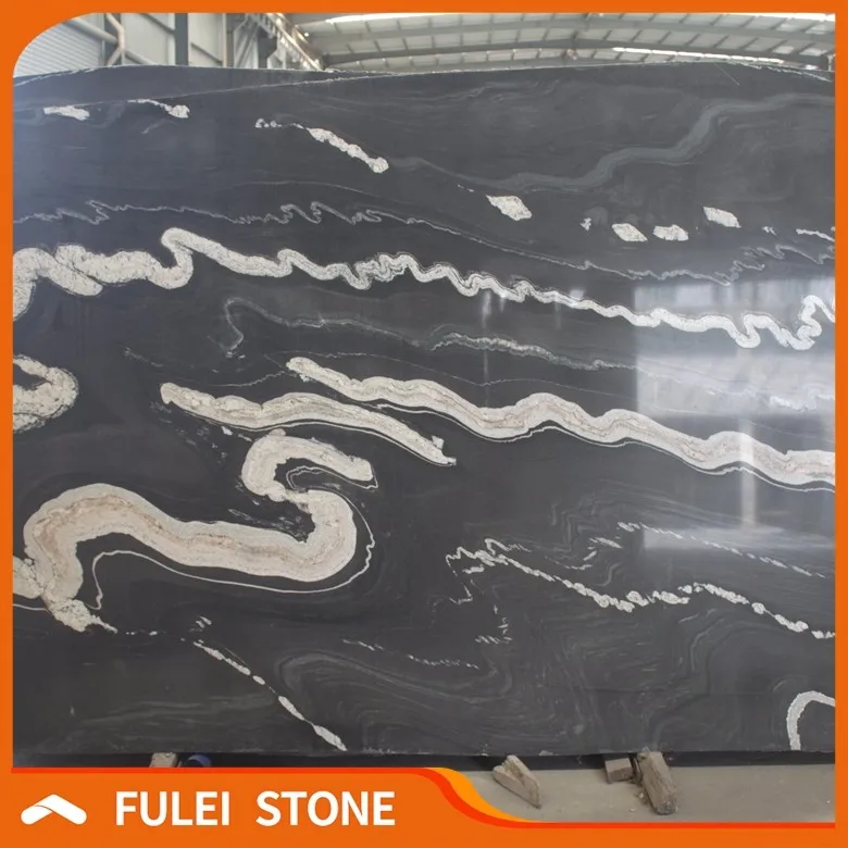 Cheap exotic granite slabs prices black horse granite slabs for sale