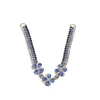 fashion charms pin rhinestone flower accessories christmas flip flop strap chain