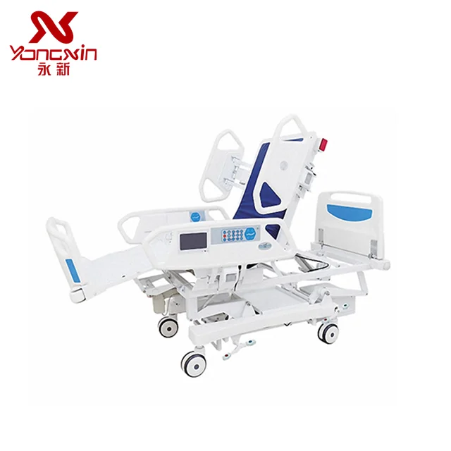 Eight Function Multifunctions Icu Intensive Electric Hospital Bed For