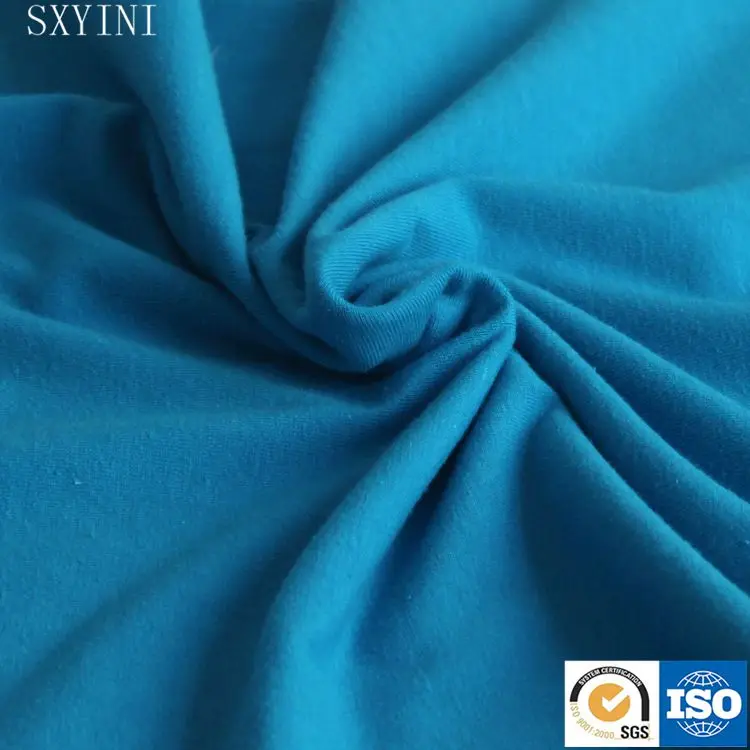 Wholesale 95 Cotton 5 Spandex 30s Combed Cotton Spandex Knitted Fabric