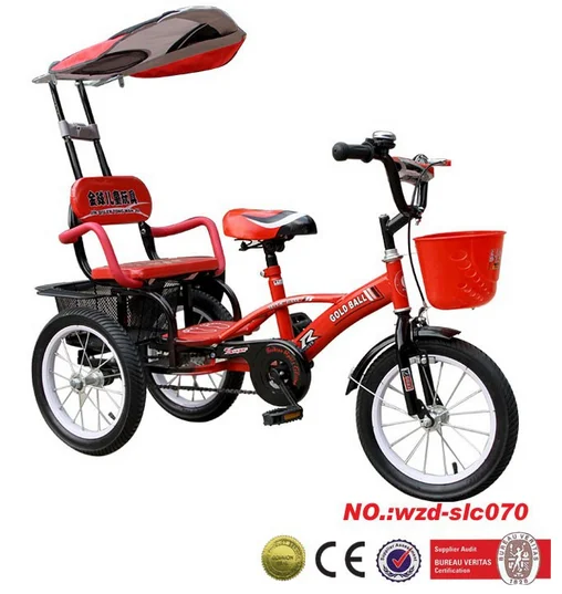 three wheel bike with child seat