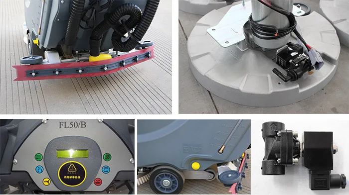 floor scrubber and polisher