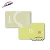 Blank credit card plastic material printing CR80 visa/ debit card Contact smart card price