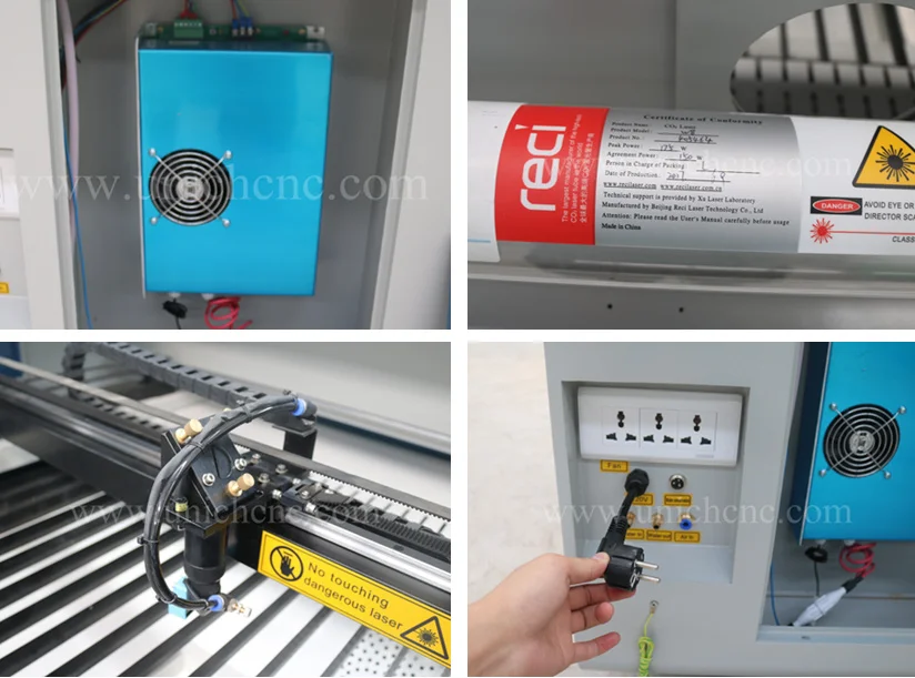 Ruida system 80W 100W mini laser cutting machine