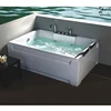 CONSTAR Rectangular shape 2 person couple hotel use big space comfortable luxury spa massage bathtub