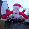 Outdoor christmas arches/inflatable christmas archway/christmas inflatable arch for event