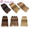 natural wholesale colored brazilian virgin hair weave blonde and brown human hair bundles for sale fast shipping accept paypal