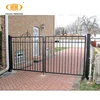 China Wholesale powder coated wrought iron gate designs stainless steel main gate fence