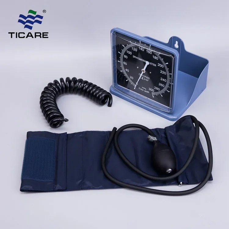 High Quality Desk Type Aneroid Tabletop Sphygmomanometer With ABS Square Gauge