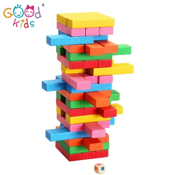 kids stacking blocks