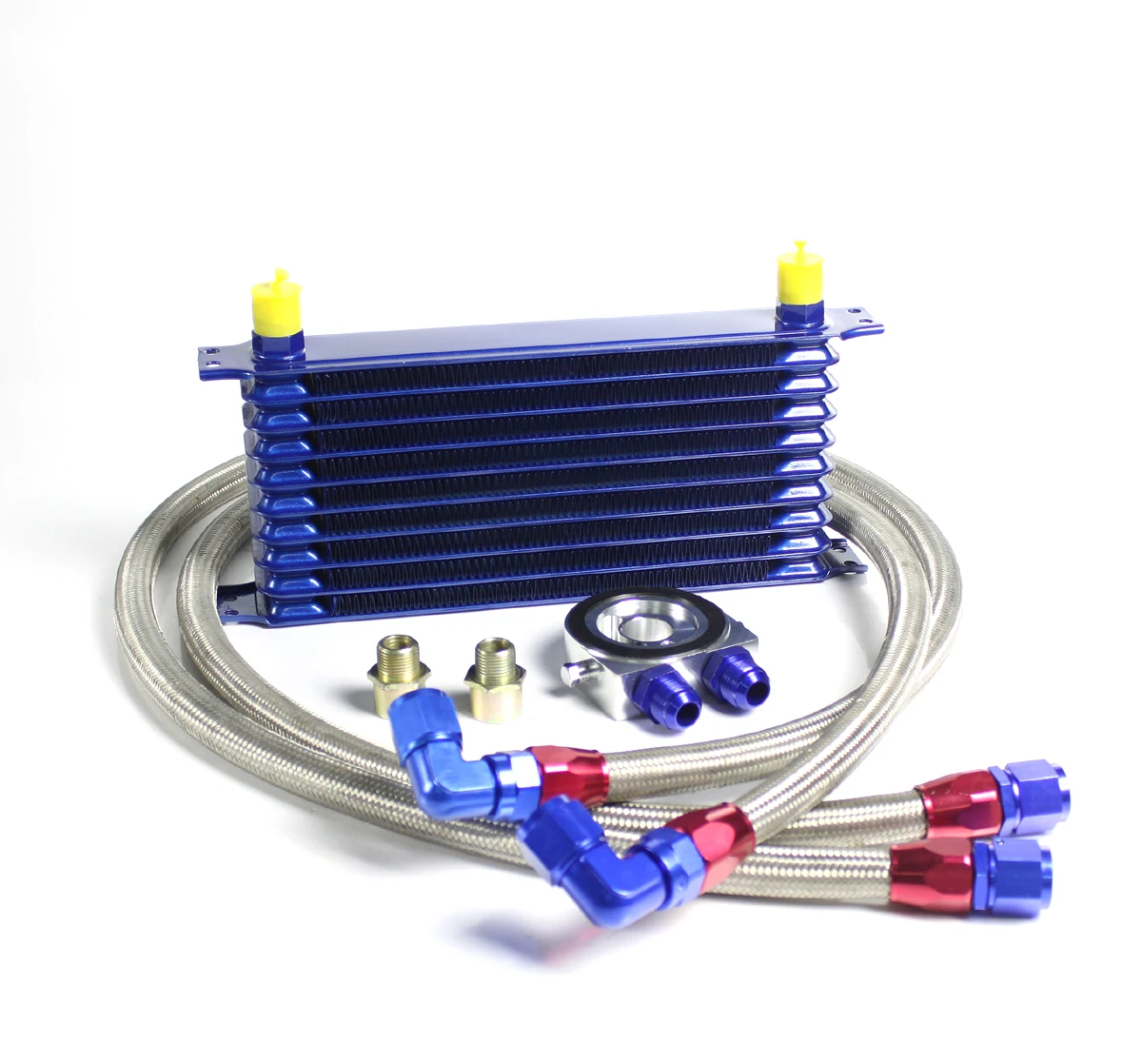 Trade Assurance Performance Oil Cooler Kit Motorcycle Oil Cooler Kit ...