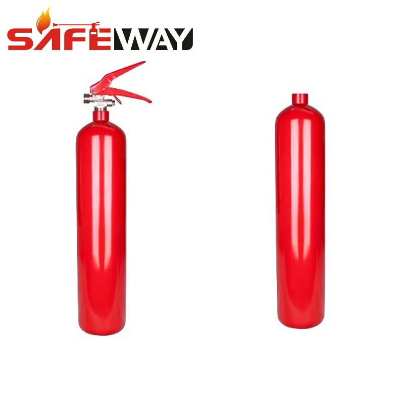 2kg Co2 Empty Cylinder Fire Extinguisher With All Accessories - Buy Co2 ...