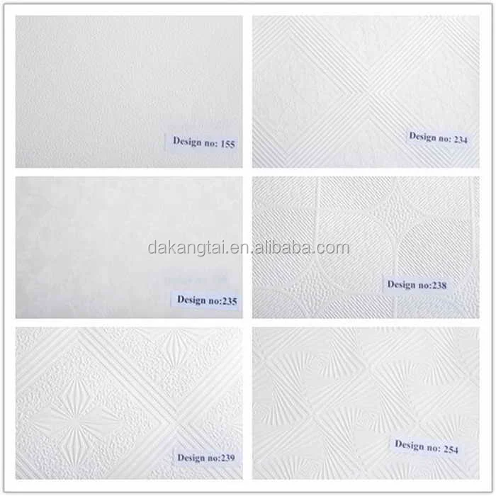 Pvcラミネート石膏天井タイル 天井板の種類 Buy 吸音天井ボード 石膏天井ボード製造機 タイプの天井ボード Product On Alibaba Com