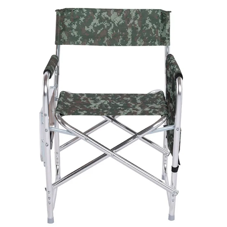 Travel Lightweight Aluminum Tall Directors Chair Folding Canvas Chair