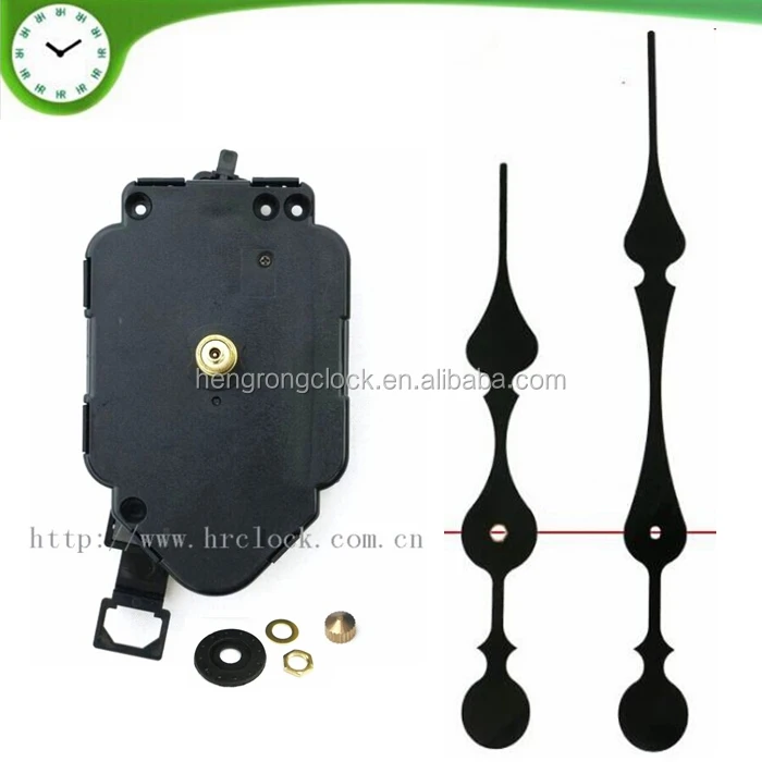 Grandfather Quartz Pendulum Movement Grandfather Clock Kits Gold Clock