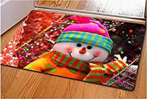 Christmas doormat Bedroom mats Kitchen mat Living room floor mats Door mat Christmas door mat non-slip bath mat dust control mats, 4060cm