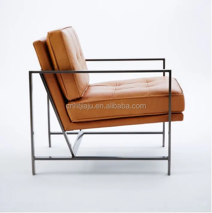 Onwijs Hot Sale Metal Frame Leather Arm Chair - Buy Arm Chair,Leather Arm TA-28