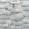 Factory Chinese Calacatta White Marble Honed Surface Interior Decorative Wall Stacked Stone Cladding Cultured Stone Cladding