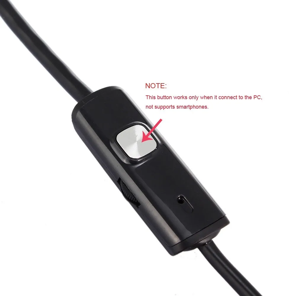 Waterproof Snake Inspection Camera Wifi Wireless endoscope Borescope HD 720P 8mm IP67
