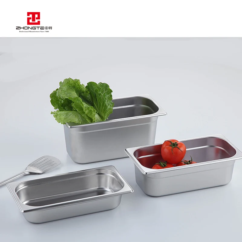 Stainless Steel Gastronorm Food Container Gn Pans Drain Pan - Buy ...