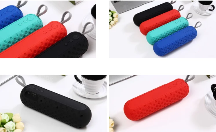 Amazon Best Selling Metal BT Wireless Speaker with FM Radio and TF Card Play Mini Portable Speaker - ANKUX.COM