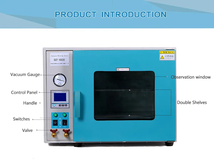 900 Watt Micro Onde En Degré Laboratoire Petit Four De Séchage Sous Vide Machine De Séchage Sous