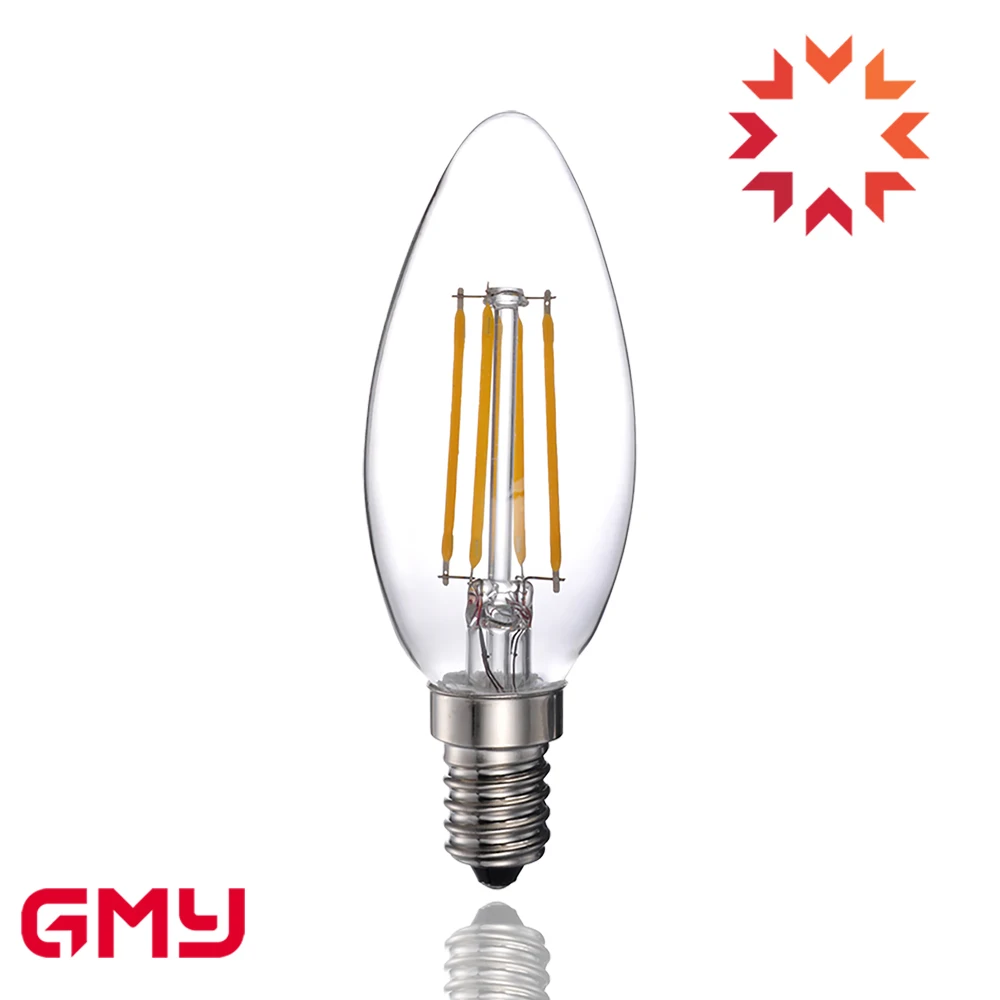 led lighting lamp B11 4.5W 350lm E12 clear dimmable save energy led bulb Energy Star