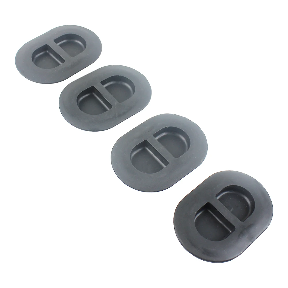 4x Black ABS Car Leaking Hole Cover Plug Fit Jeep Wrangler JL 18+ Accessories