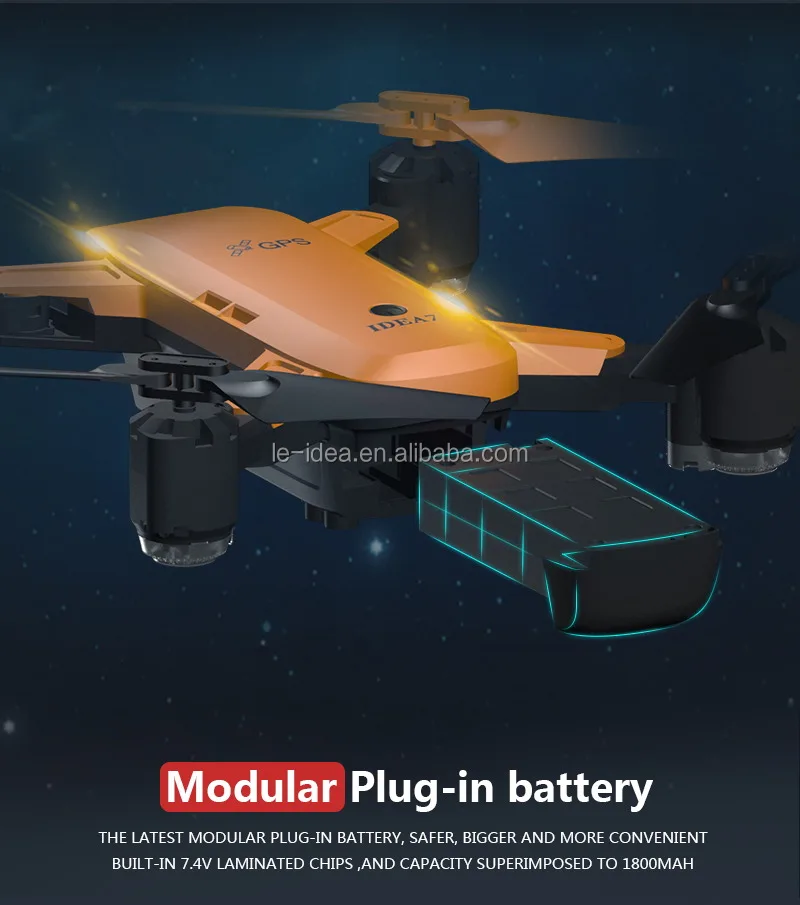 Le Idea L7 2018 New Type Drones with HD Camera and GPS Positioning