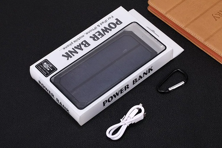 new products 2017 solar mobile phone charger,10000mAh solar power bank