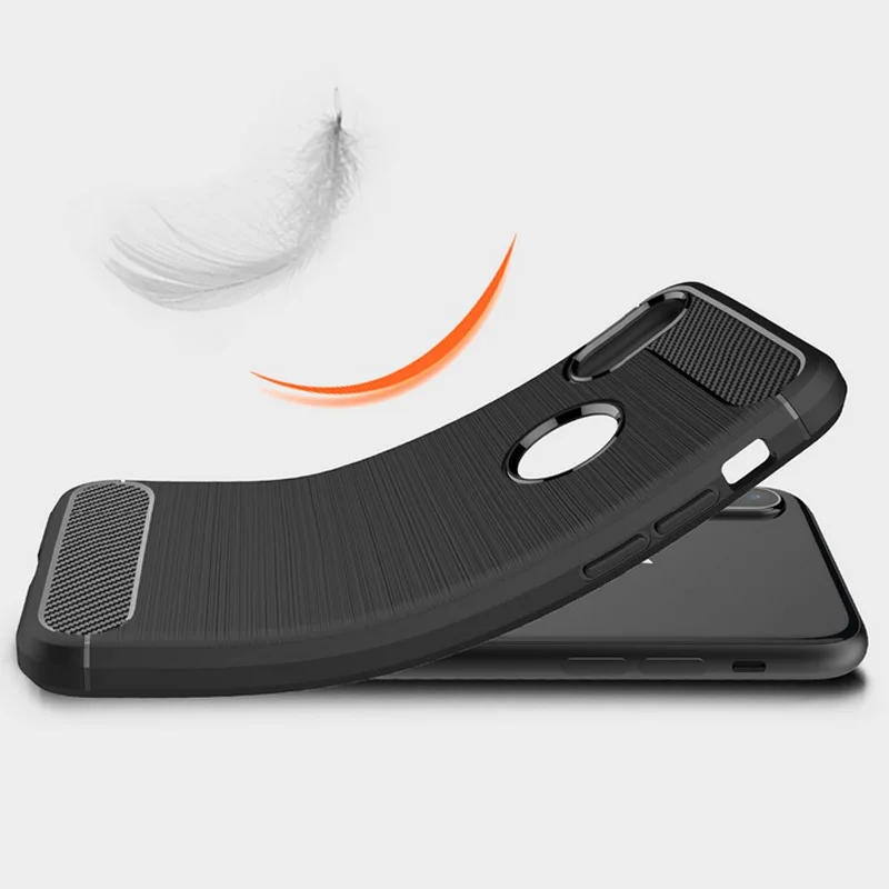 2017 New Arrival Carbon Fiber Tpu case for iphone X brushed tpu soft cover for iphone 8