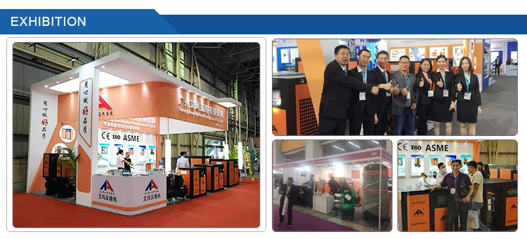 Top rated industrial 0.4bar 22kw/30hp Oil Free Screw Blower for Non-Woven Textile