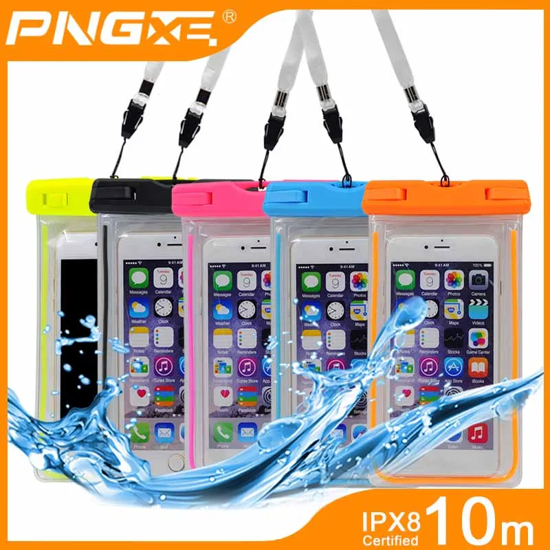 PNGXE wholesale IPX8 pvc universal mobile phone waterproof bag