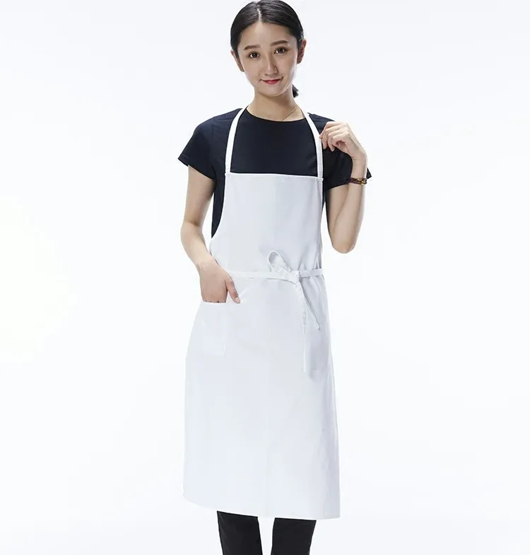 2018 Hot Sale Plain Aprons Decorate Plain White Blank Aprons Buy