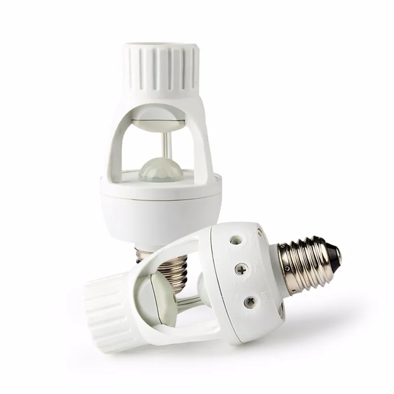 Pir Motion Sensor Lamp Holder 60w E27 Lamp Holder Buy Lamp Holder,E27