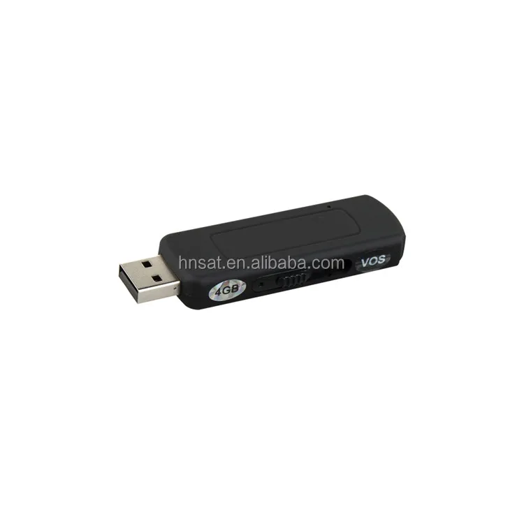 16GB USB mini hidden voice recorder with vox ,flash drive video recorder for HNSAT ur09 with voice activated
