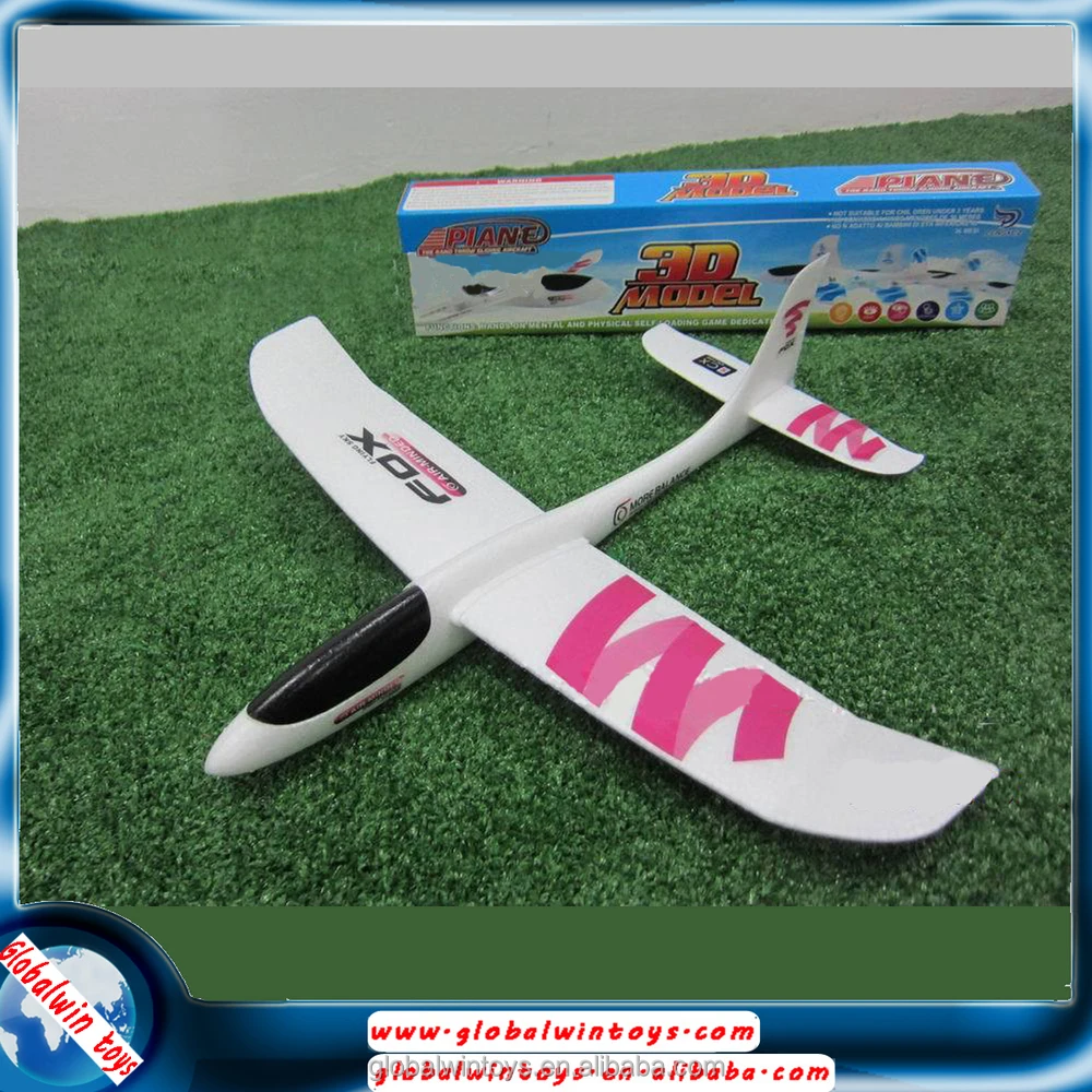 V Tail Gwt132 490mm Hand Launch Aircraft Epo Foam Plane Glider Toy