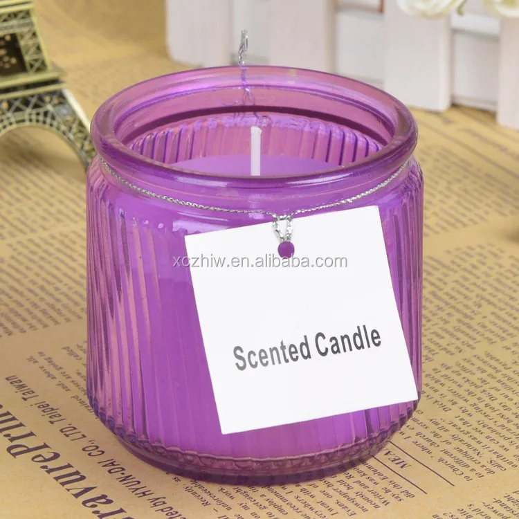 Elegant Scented Glass Jar Candle,Aroma Candle,Scented Candles In Glass