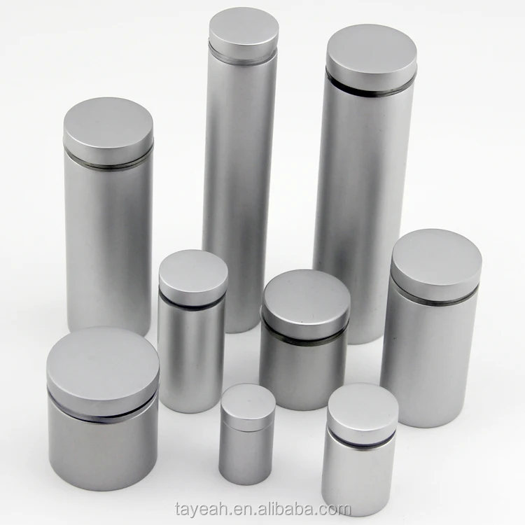 Decorative Aluminum Advertising Bolt Female Threaded Fasteners