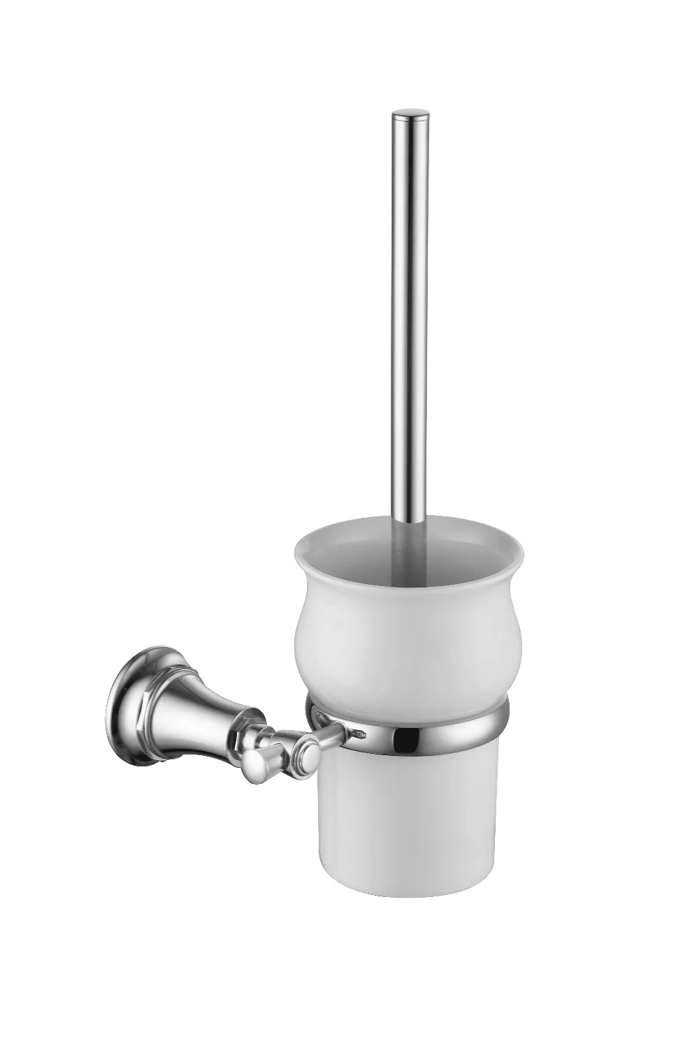 luansen rose gold toilet bowl brush and holder