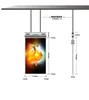 55'' OLED Hanging Double Side media player digital signage indoor advertising lcd screen