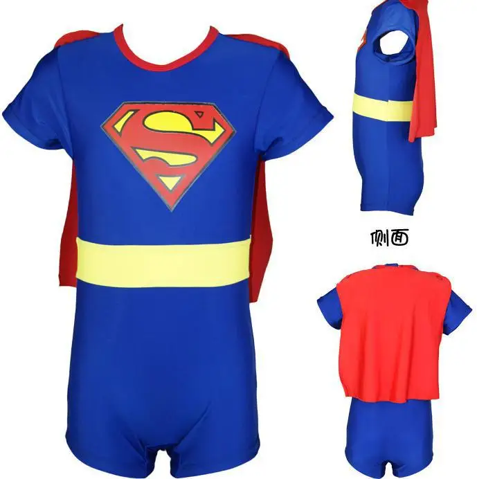 childrens superhero swimming costumes