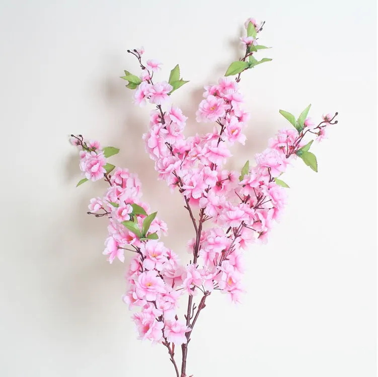 Many Colors Cherry Blossom Wedding Decor Plastic Flower Cherry Blossom ...