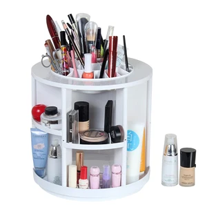 Amazon Com Lori Greiner Spinning Cosmetic Organizer In White Beauty