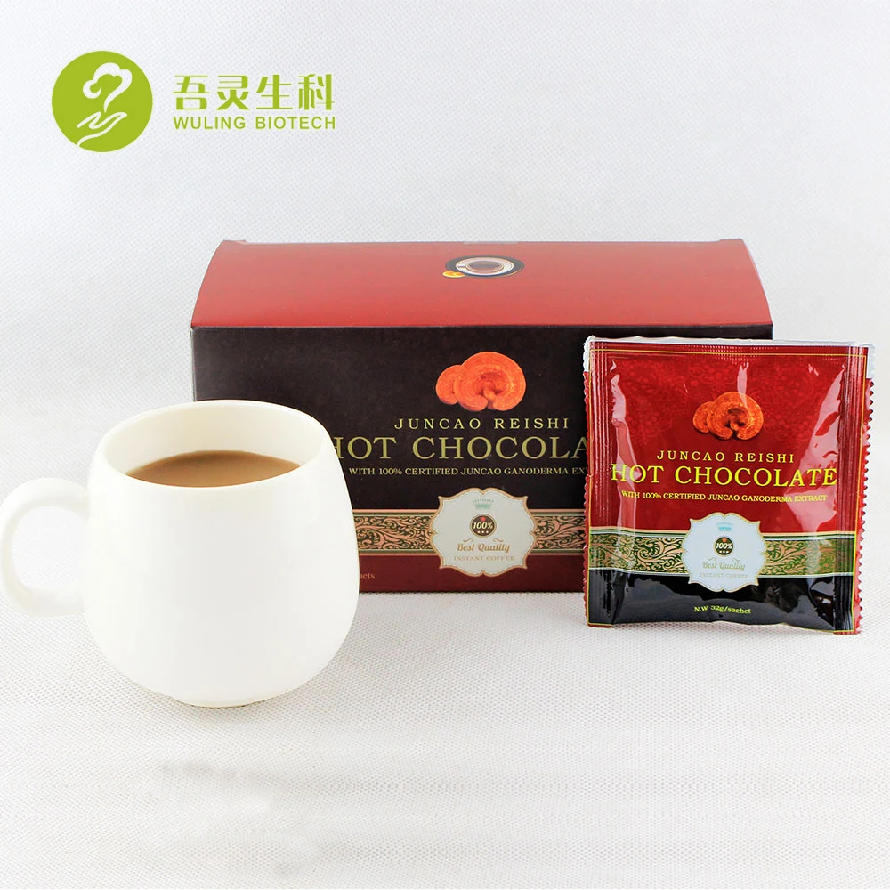 
High Demand 2018 Ginseng Instant Coffee Ganoderma 3 in 1 Coffee For Booster Immume System 